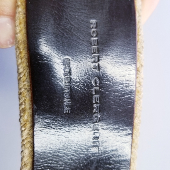 🌸 Robert Clergerie Paris | Black Leather - Picture 7 of 9